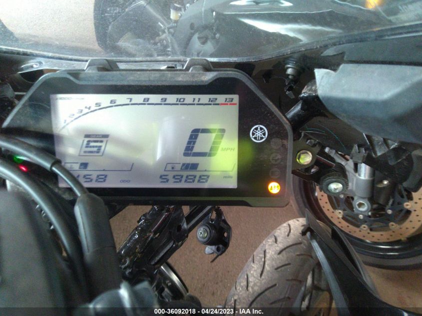 2022 YAMAHA YZFR3 A MH3RH18Y8NK008621