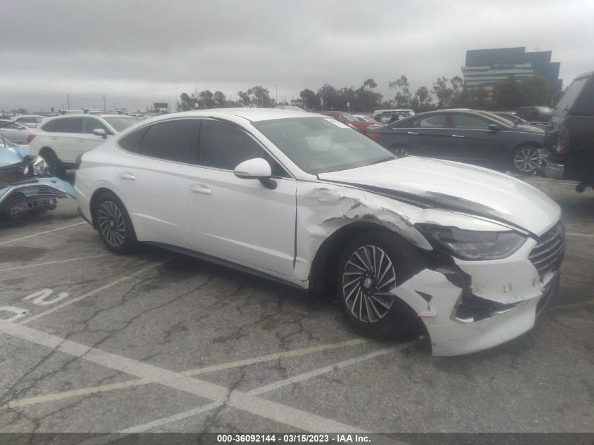 2021 HYUNDAI SONATA HYBRID SEL - KMHL34JJ7MA026495