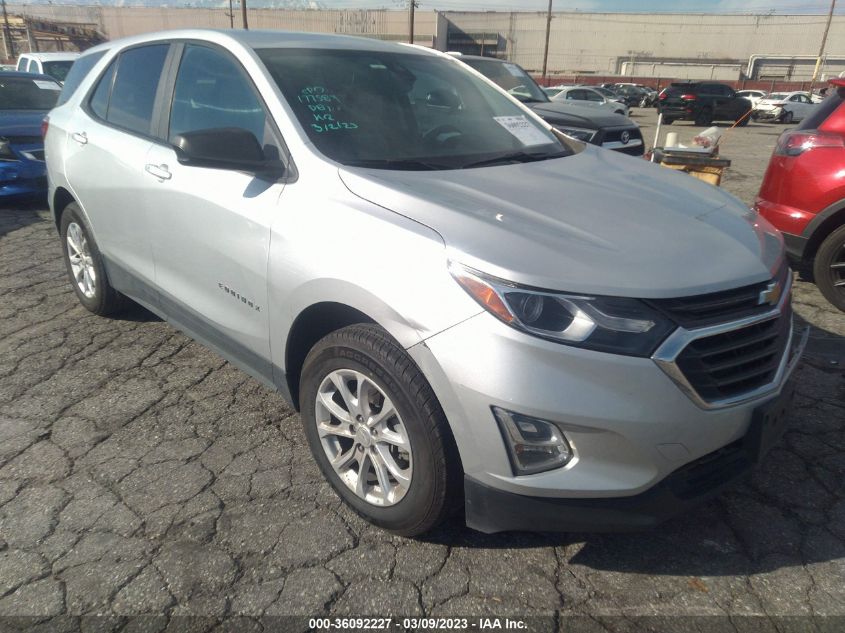 2021 CHEVROLET EQUINOX LS - 3GNAXHEV5MS163185