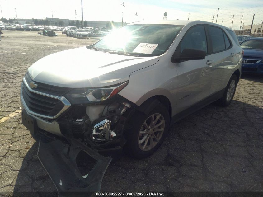 2021 CHEVROLET EQUINOX LS - 3GNAXHEV5MS163185