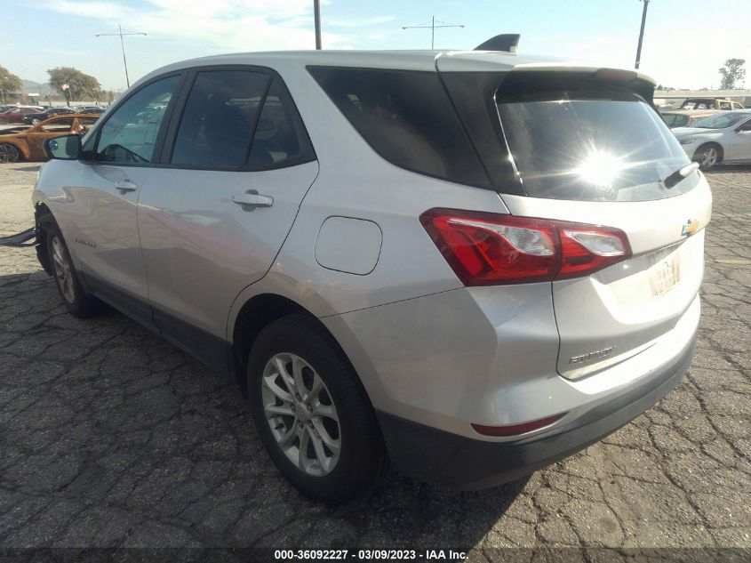 2021 CHEVROLET EQUINOX LS - 3GNAXHEV5MS163185