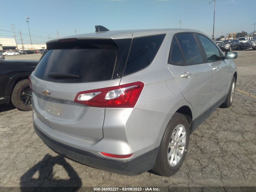 2021 CHEVROLET EQUINOX LS - 3GNAXHEV5MS163185