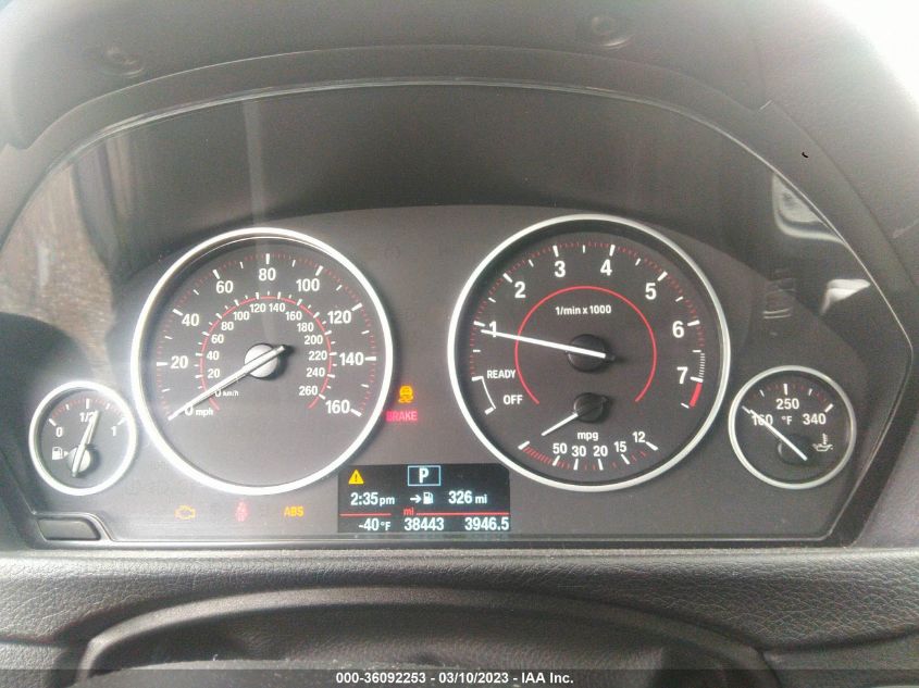 2016 BMW 3 SERIES 328I - WBA8E9C55GK648848