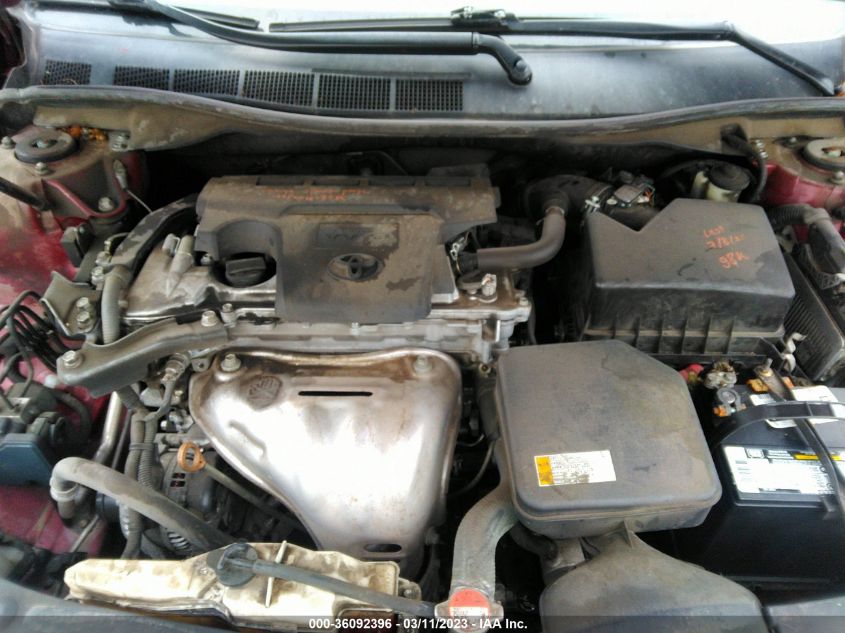 2016 TOYOTA CAMRY XLE/SE/LE/XSE - 4T1BF1FK7GU602897