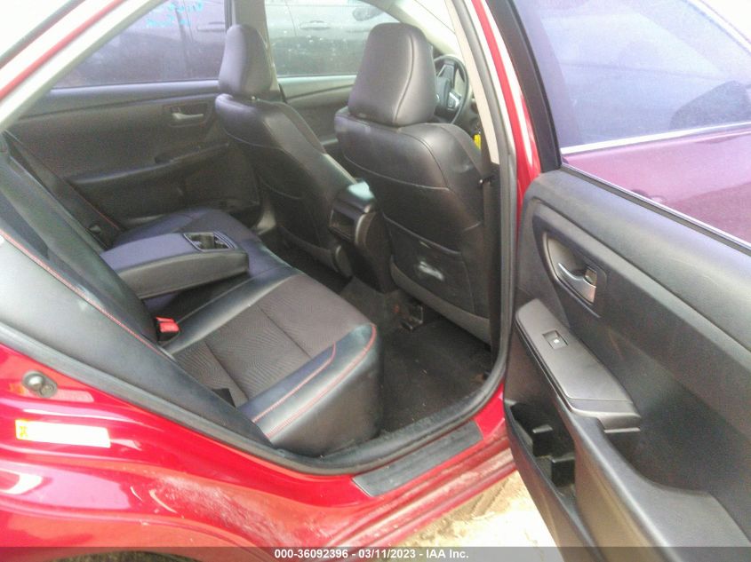 2016 TOYOTA CAMRY XLE/SE/LE/XSE - 4T1BF1FK7GU602897