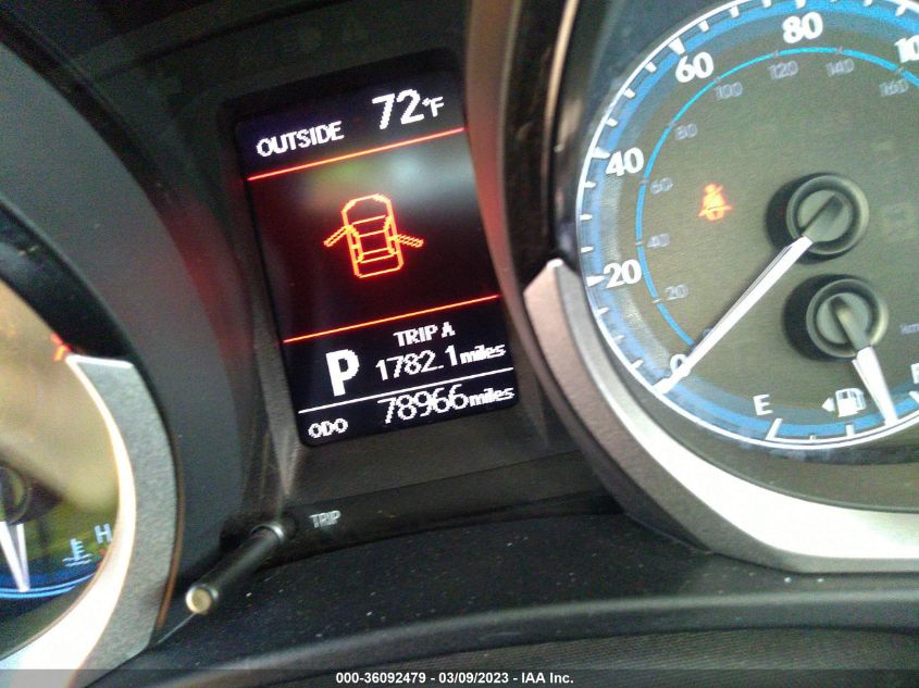 2016 TOYOTA COROLLA L/LE/S/S PLUS/LE PLUS - 5YFBURHE2GP460973
