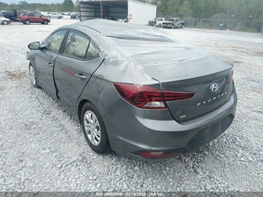 2019 HYUNDAI ELANTRA SE - 5NPD74LF8KH407087