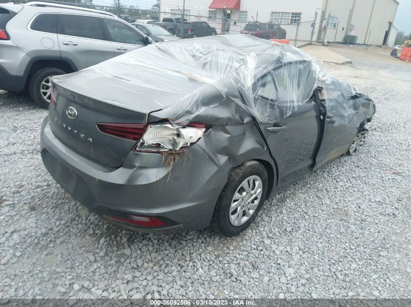 2019 HYUNDAI ELANTRA SE - 5NPD74LF8KH407087