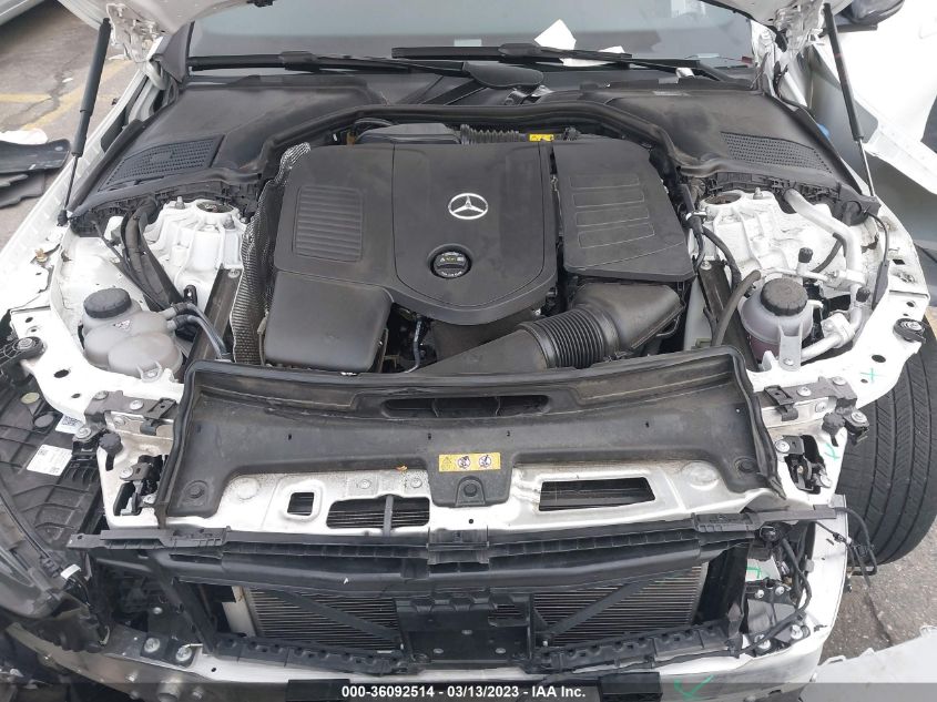 2022 MERCEDES-BENZ C-CLASS C 300 - W1KAF4GB8NR012987