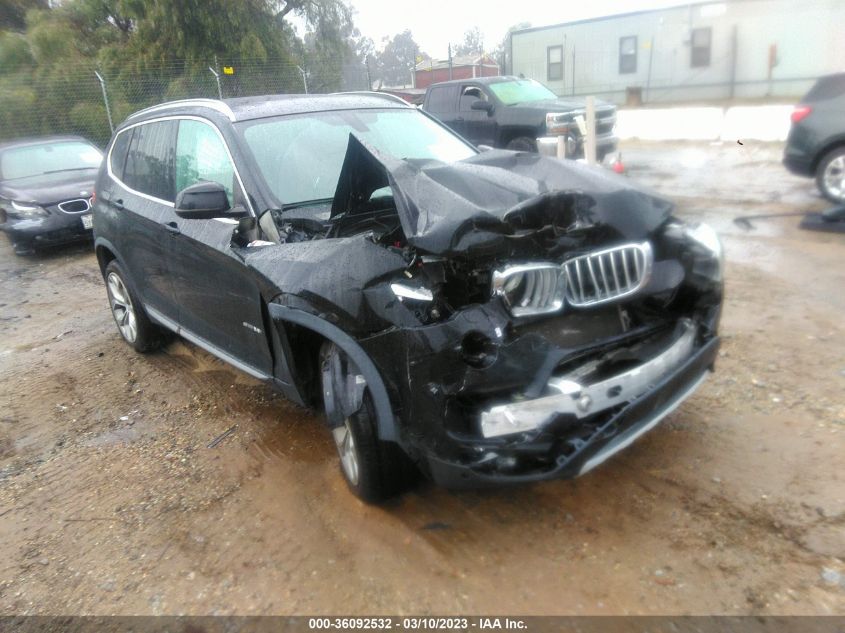 2017 BMW X3 SDRIVE28I - 5UXWZ7C33H0X43020