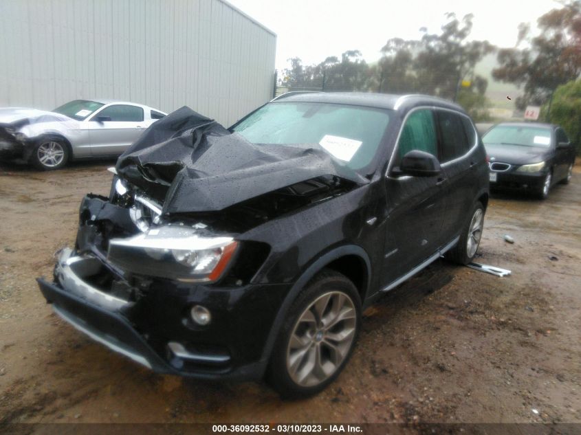2017 BMW X3 SDRIVE28I - 5UXWZ7C33H0X43020