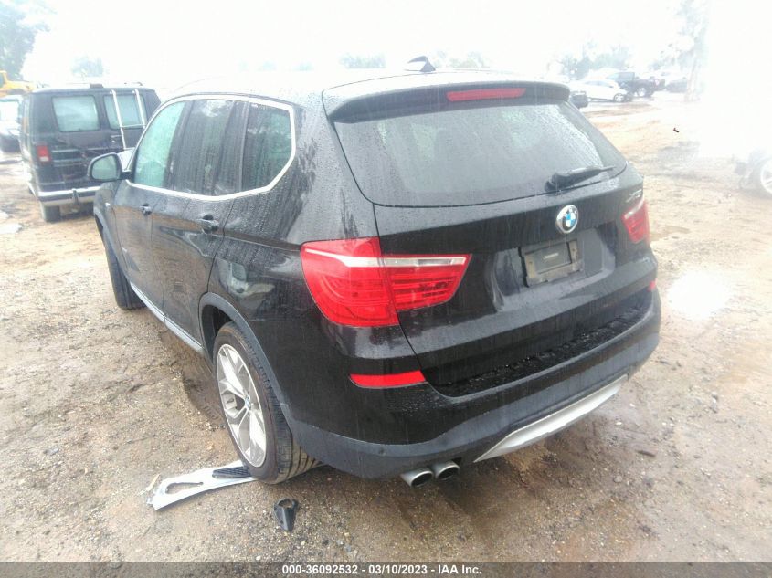 2017 BMW X3 SDRIVE28I - 5UXWZ7C33H0X43020