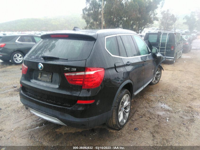 2017 BMW X3 SDRIVE28I - 5UXWZ7C33H0X43020