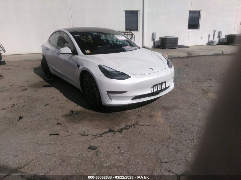 2021 TESLA MODEL 3 LONG RANGE - 5YJ3E1EB4MF010083