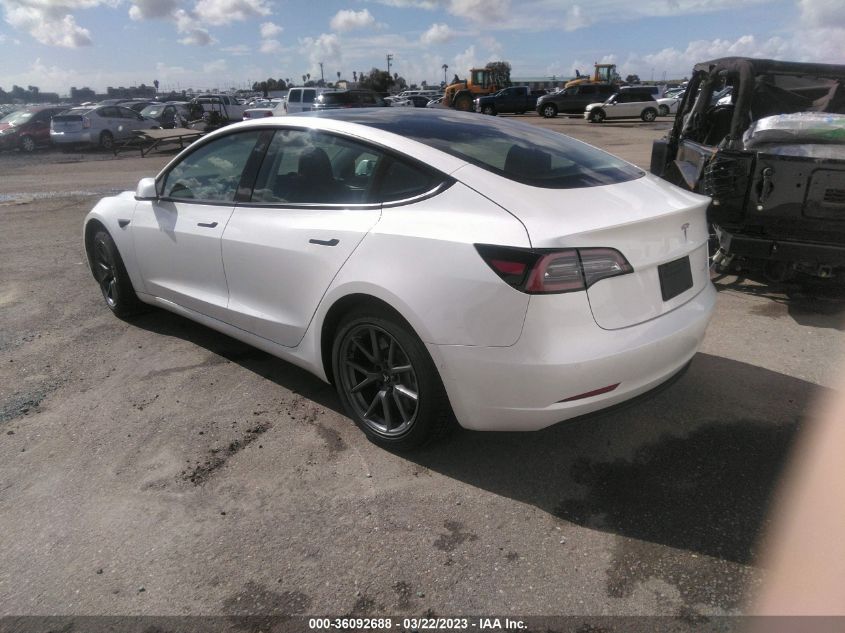 2021 TESLA MODEL 3 LONG RANGE - 5YJ3E1EB4MF010083