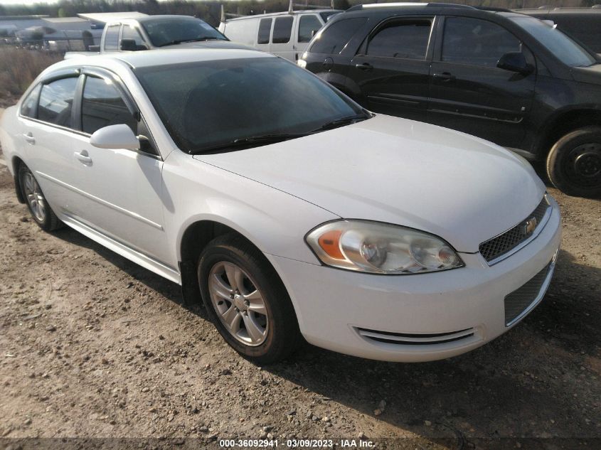 2013 CHEVROLET IMPALA LS - 2G1WF5E36D1208122