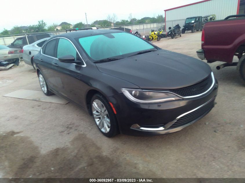 2015 CHRYSLER 200 LIMITED - 1C3CCCAB8FN655111