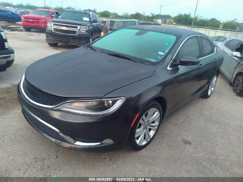 2015 CHRYSLER 200 LIMITED - 1C3CCCAB8FN655111