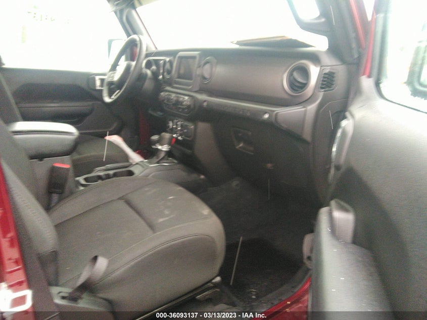 VIN 1C4HJXDN6NW102437 2022 JEEP WRANGLER UNLIMITED WILLYS