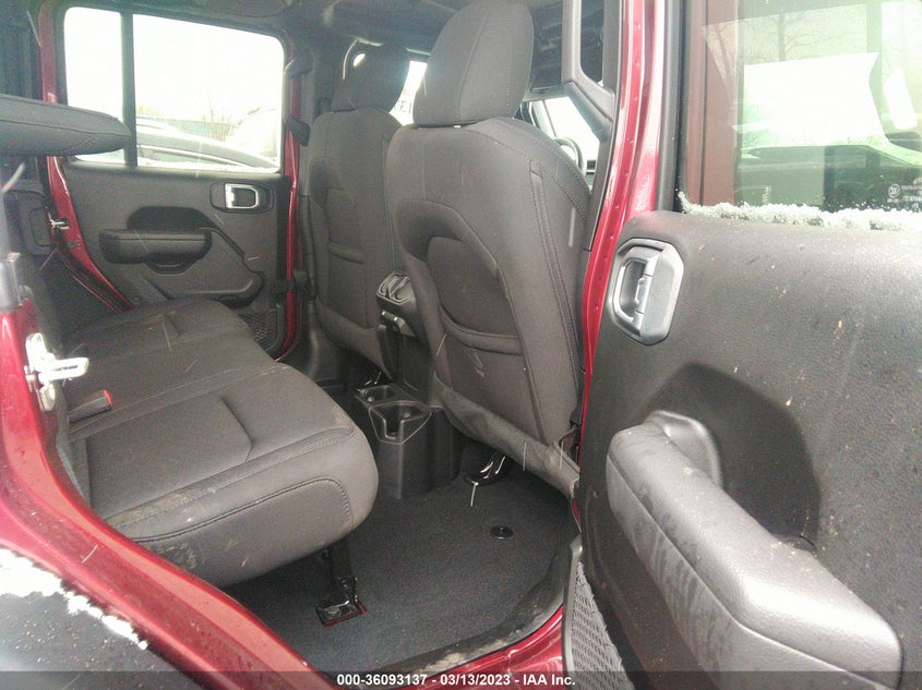 VIN 1C4HJXDN6NW102437 2022 JEEP WRANGLER UNLIMITED WILLYS
