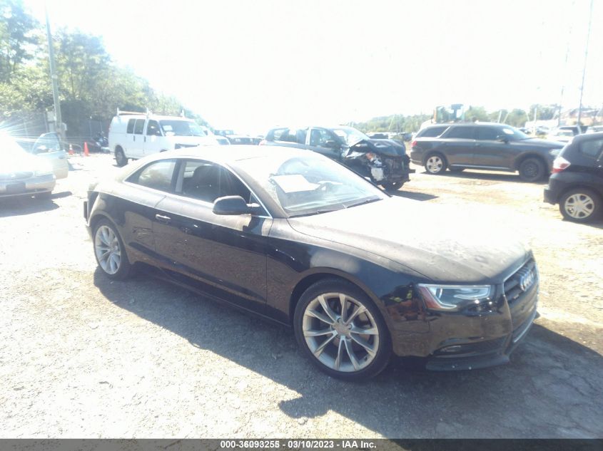 2013 AUDI A5 PREMIUM - WAUCFAFR3DA008081