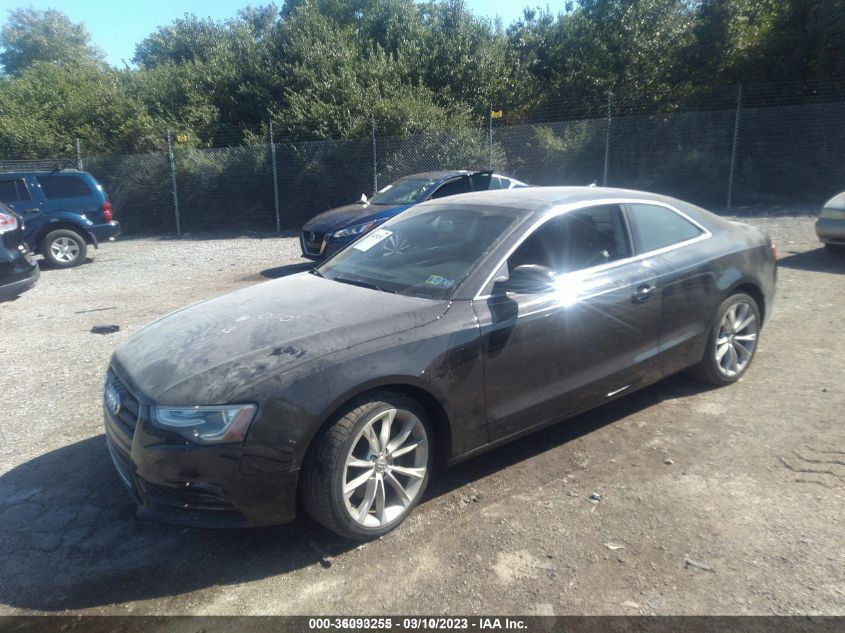 2013 AUDI A5 PREMIUM - WAUCFAFR3DA008081
