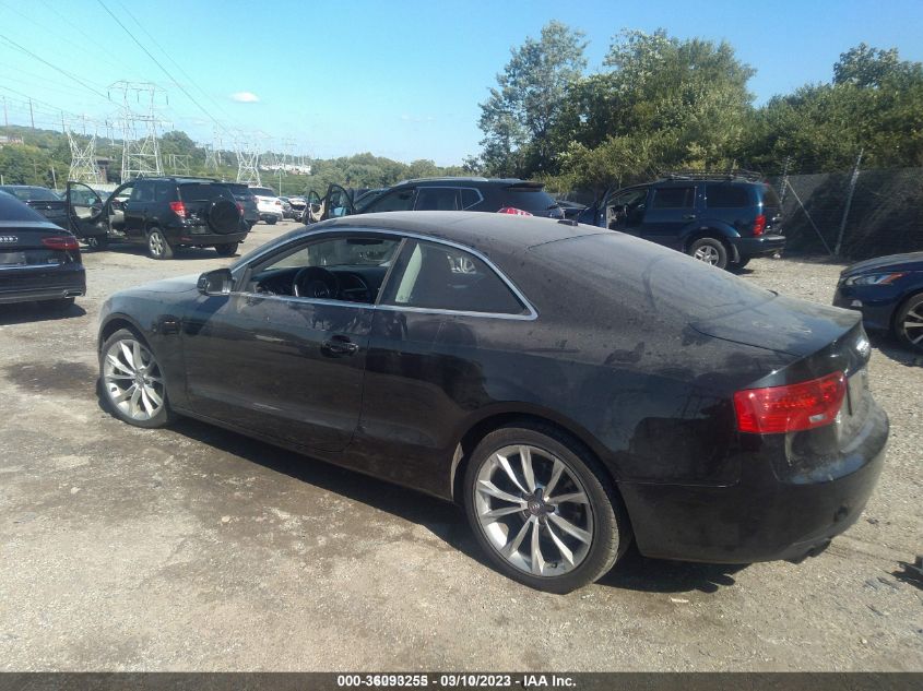 2013 AUDI A5 PREMIUM - WAUCFAFR3DA008081