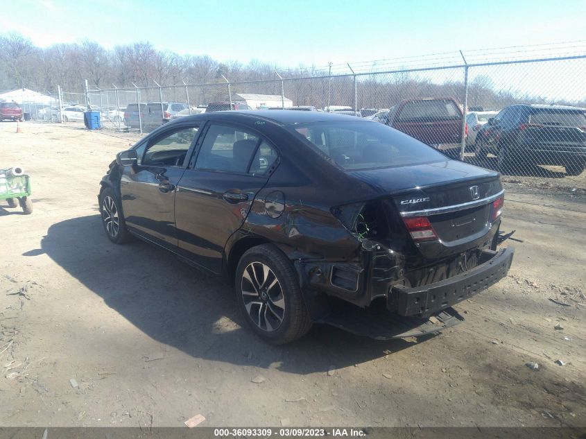 2015 HONDA CIVIC SEDAN EX - 19XFB2F88FE270476