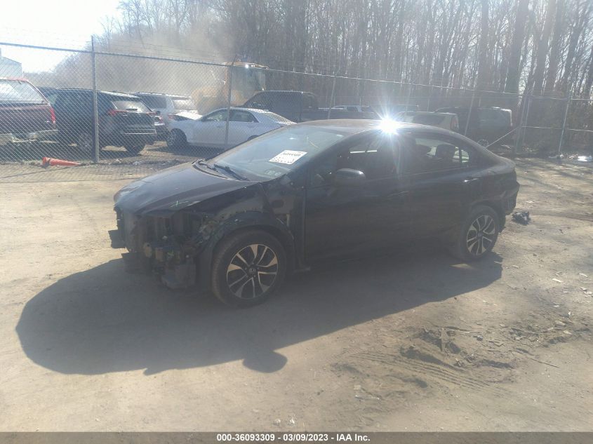 2015 HONDA CIVIC SEDAN EX - 19XFB2F88FE270476