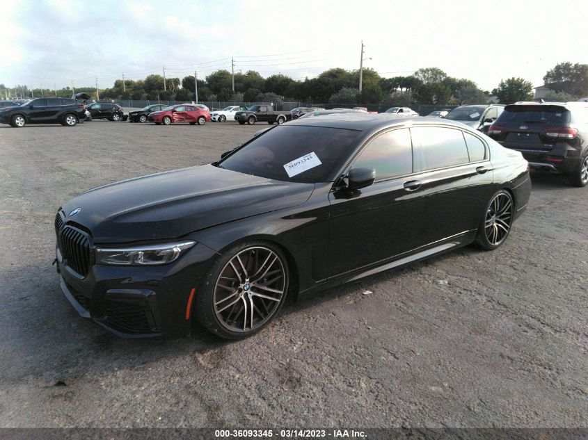 2022 BMW 7 SERIES 740I - WBA7T2C0XNCJ55350