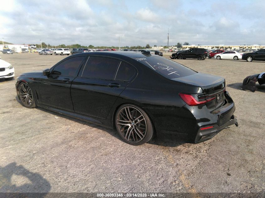 2022 BMW 7 SERIES 740I - WBA7T2C0XNCJ55350