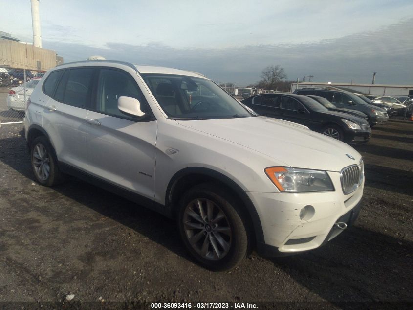 2013 BMW X3 XDRIVE28I - 5UXWX9C52D0A22672
