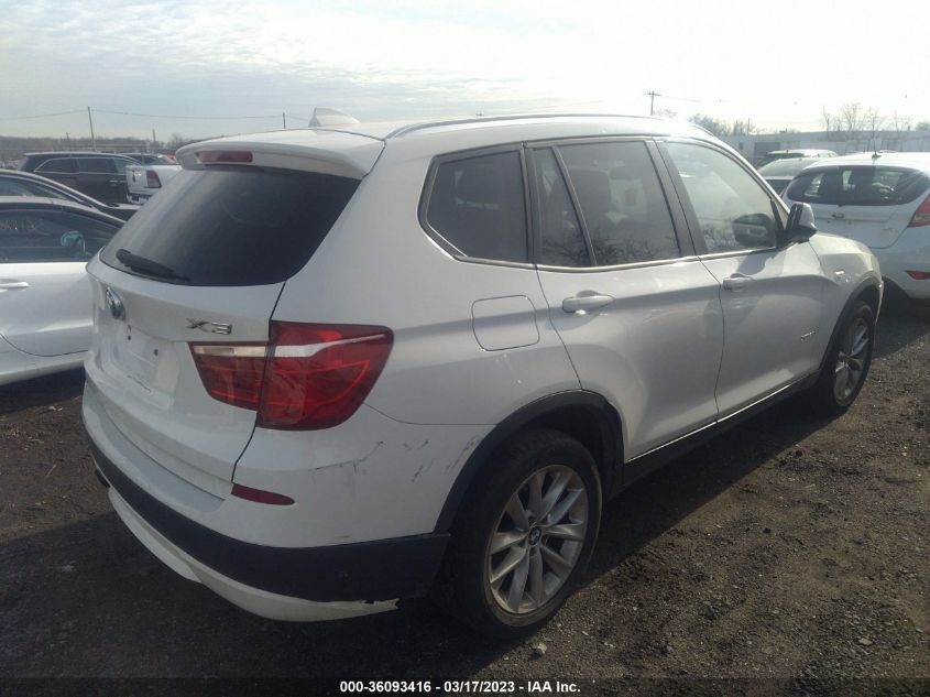 2013 BMW X3 XDRIVE28I - 5UXWX9C52D0A22672