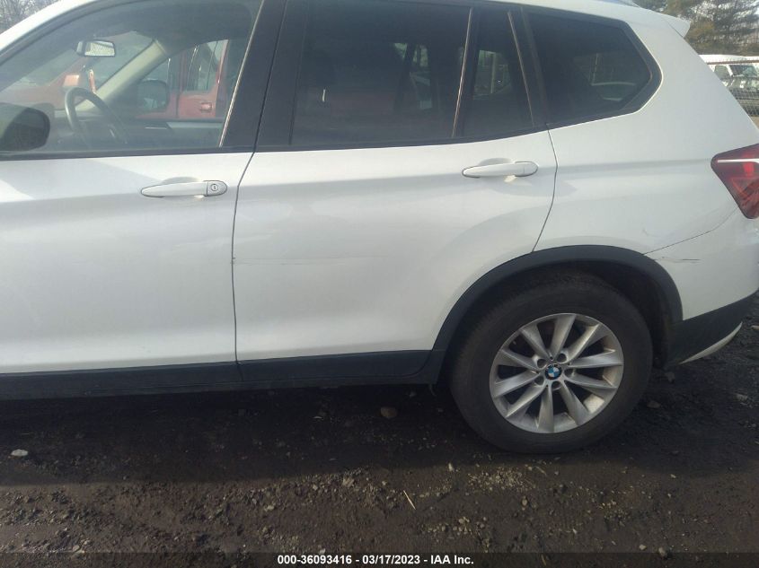2013 BMW X3 XDRIVE28I - 5UXWX9C52D0A22672
