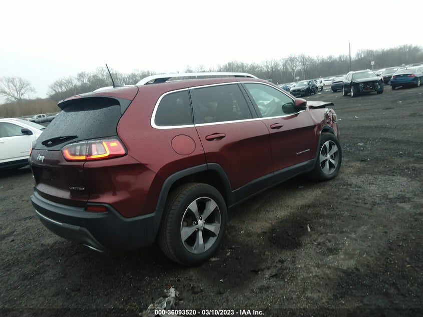 VIN 1C4PJMDX1KD255276 2019 JEEP CHEROKEE LIMITED