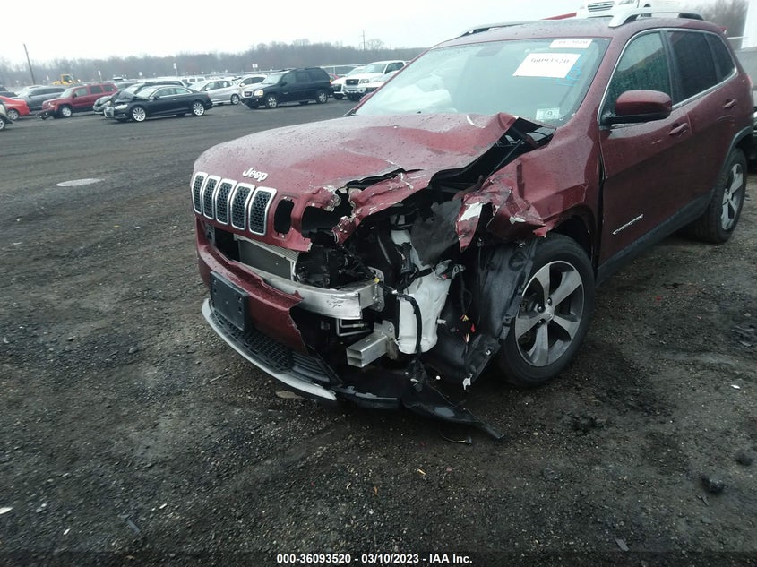 VIN 1C4PJMDX1KD255276 2019 JEEP CHEROKEE LIMITED