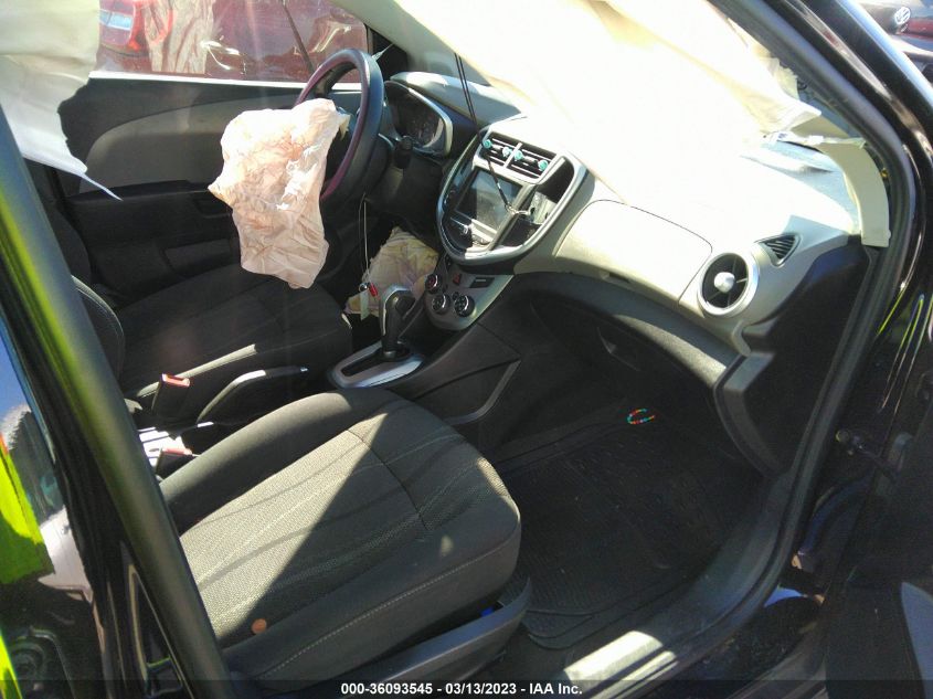 2019 CHEVROLET SONIC LT - 1G1JD5SB2K4118074