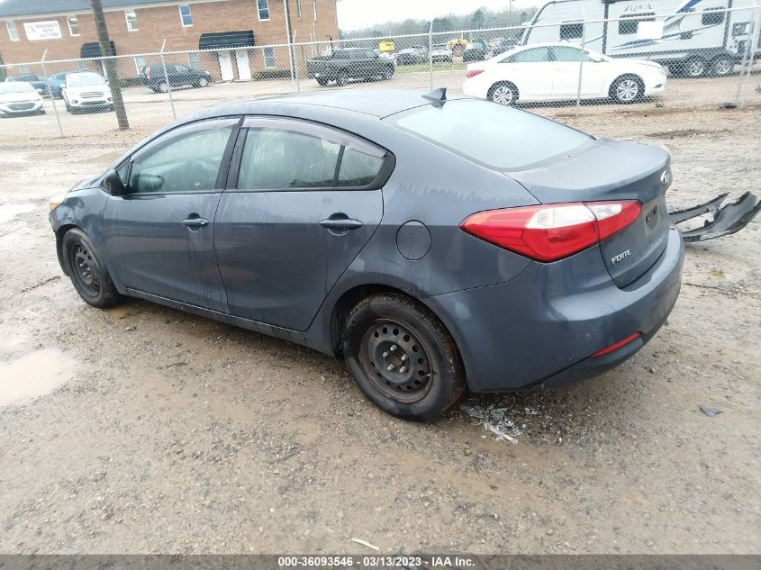 2016 KIA FORTE LX - KNAFK4A66G5496303
