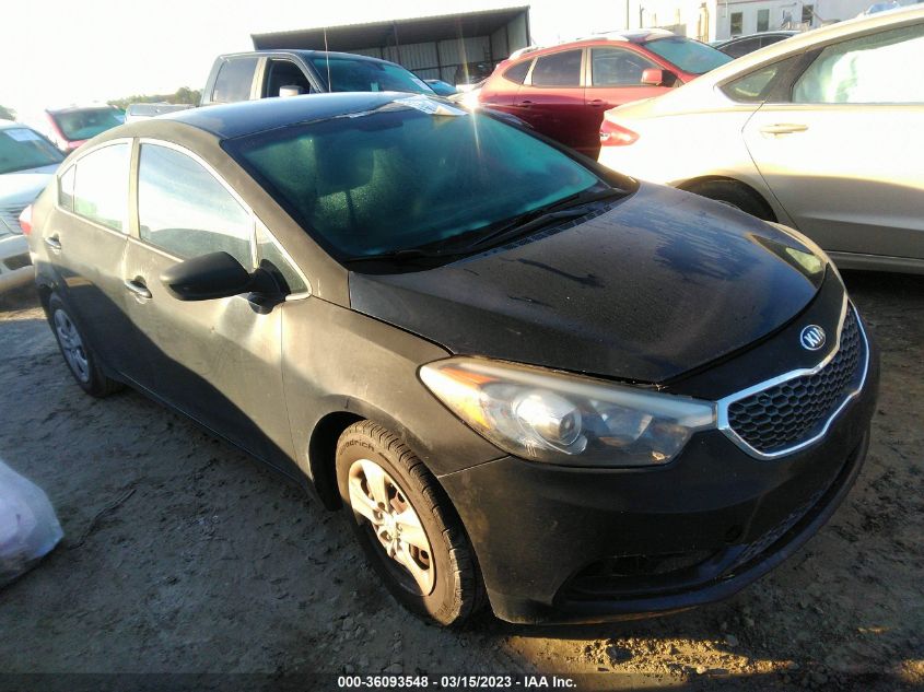 2016 KIA FORTE LX - KNAFK4A6XG5504032