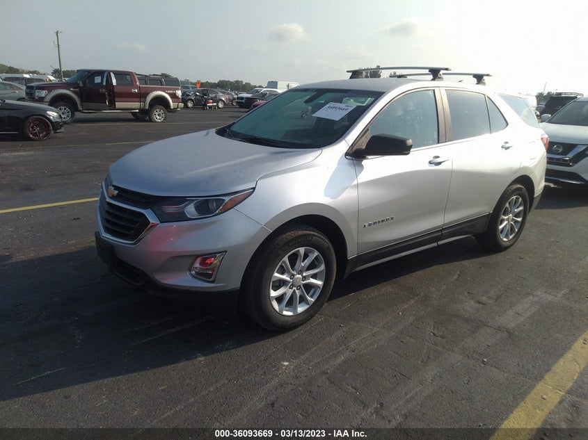 VIN 3GNAXSEV6JS633457 2018 CHEVROLET EQUINOX LT