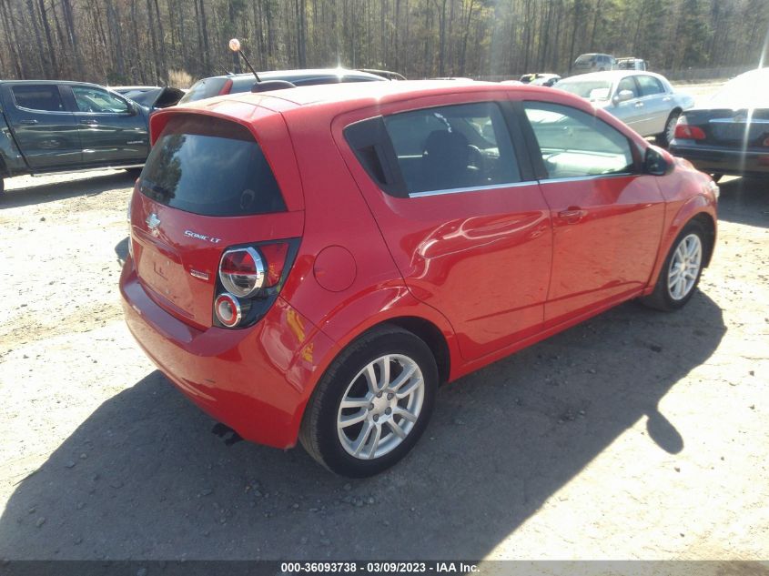 2015 CHEVROLET SONIC LT - 1G1JC6SB9F4218655