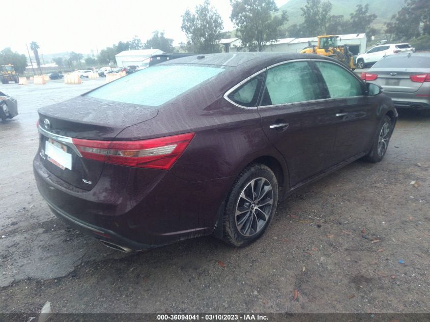2018 TOYOTA AVALON XLE/XLE PLUS - 4T1BK1EB9JU265797