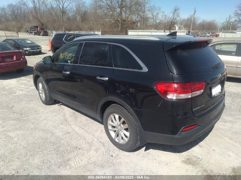 2016 KIA SORENTO LX - 5XYPG4A38GG161713