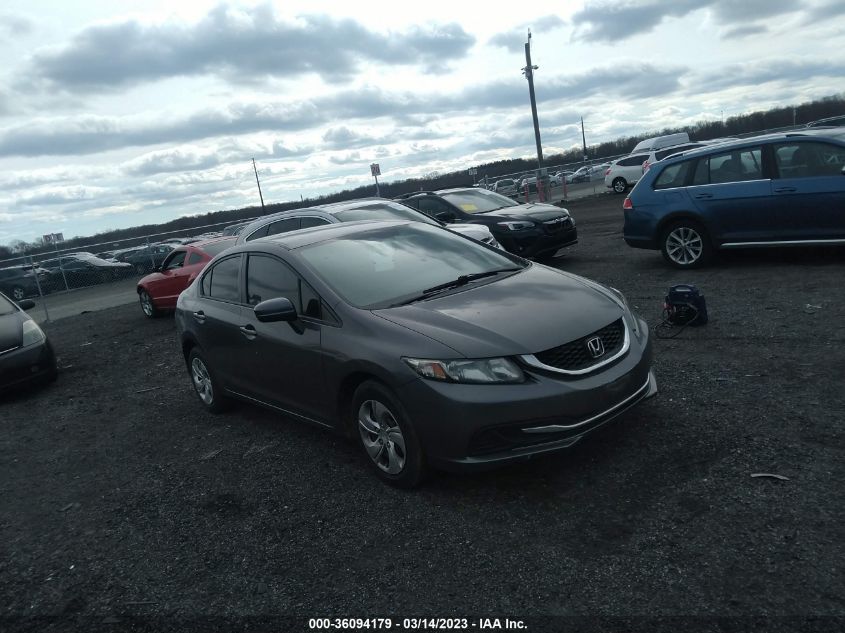 2015 HONDA CIVIC SEDAN LX - 19XFB2F51FE289635