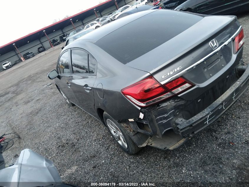 2015 HONDA CIVIC SEDAN LX - 19XFB2F51FE289635