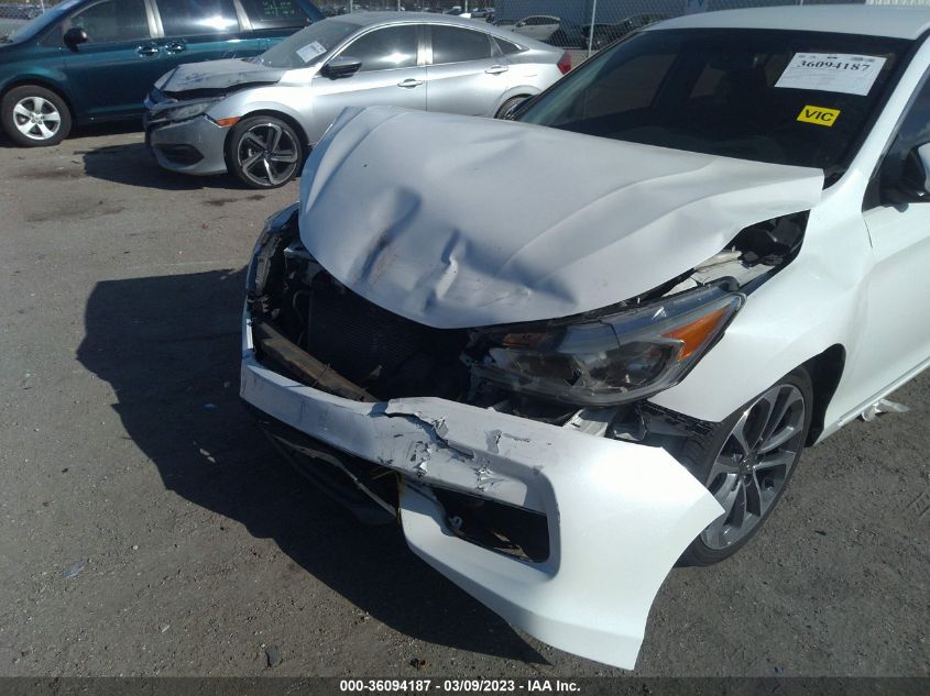 2015 HONDA ACCORD SEDAN SPORT - 1HGCR2F50FA114747
