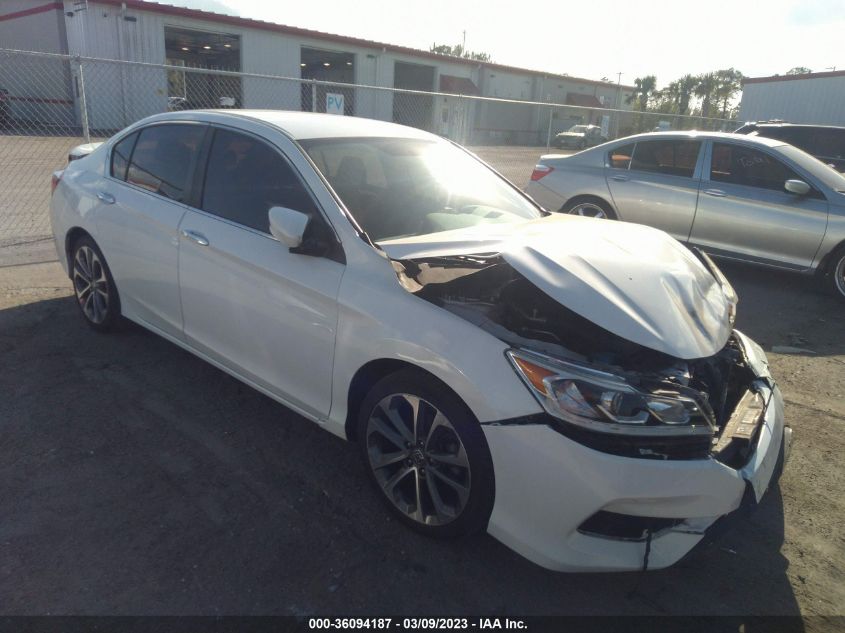 2015 HONDA ACCORD SEDAN SPORT - 1HGCR2F50FA114747