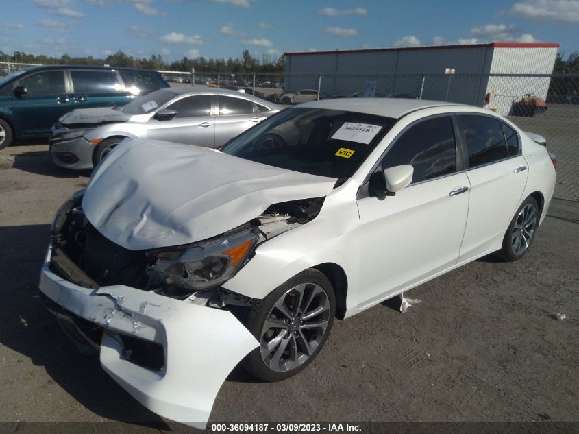 2015 HONDA ACCORD SEDAN SPORT - 1HGCR2F50FA114747