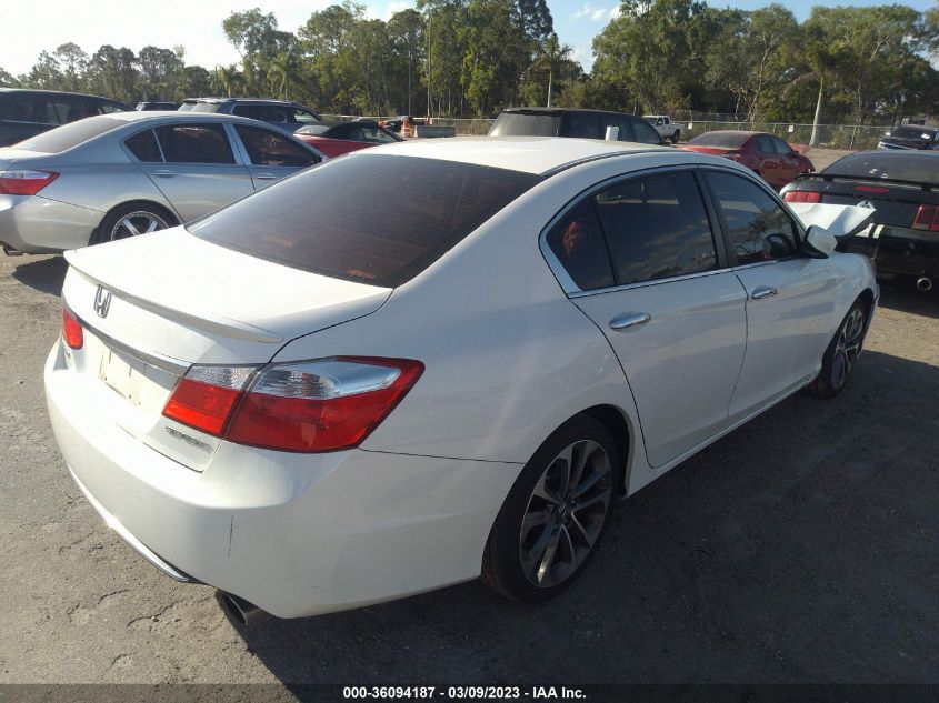 2015 HONDA ACCORD SEDAN SPORT - 1HGCR2F50FA114747