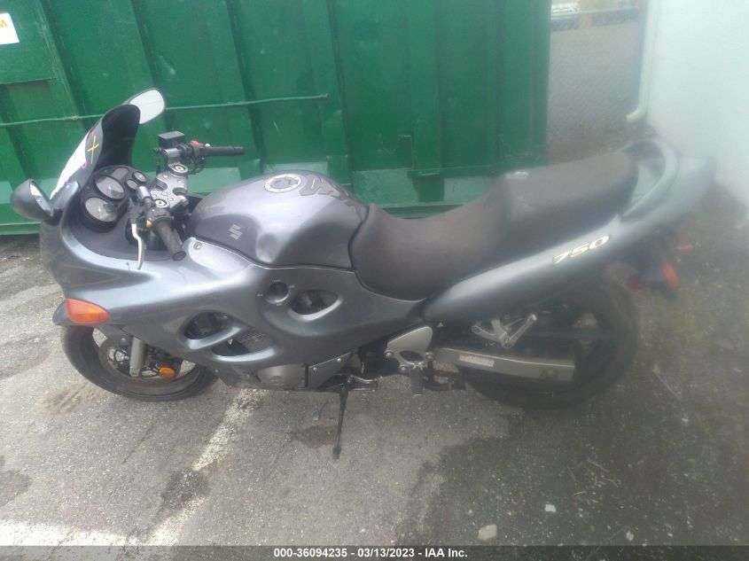 2004 SUZUKI GSX750 F - JS1GR7GA142100995